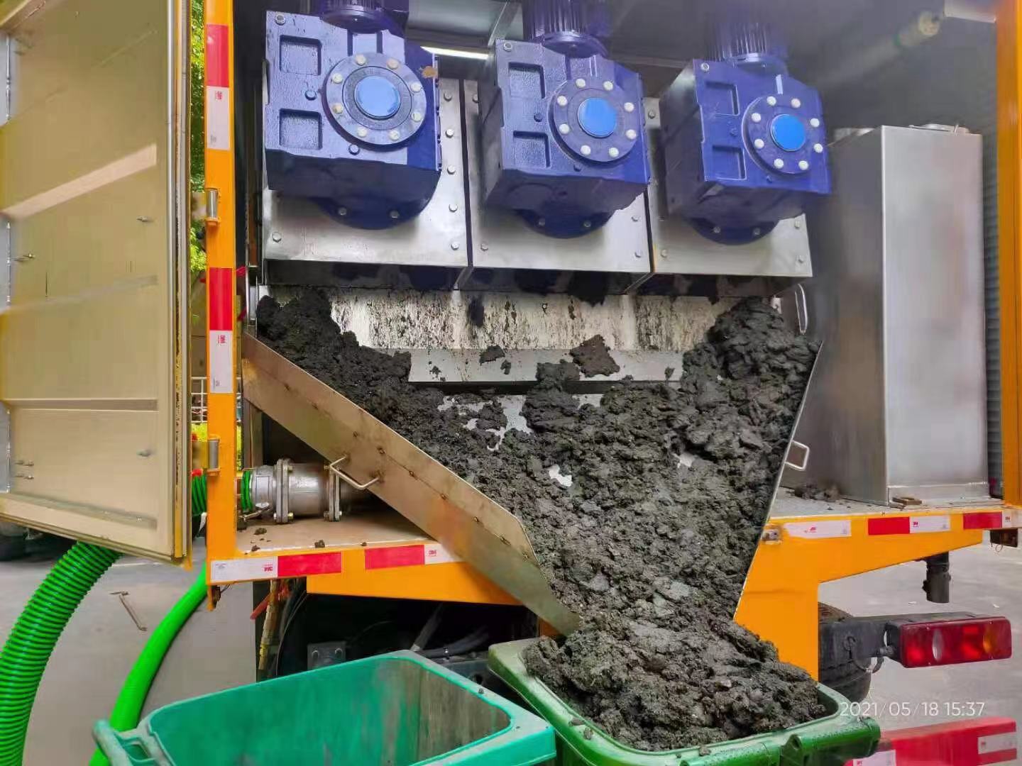 清镇化粪池清掏城市维护站-泥浆净化干湿分离处理